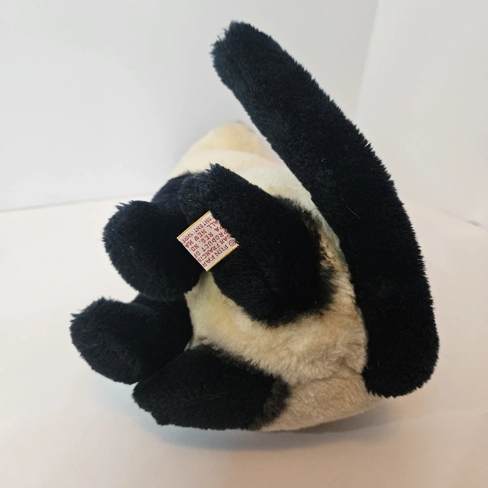 Vintage 1980 Dakin Fun Farm Siamese Striking Blue Eyed Plush Cat Kitty 12